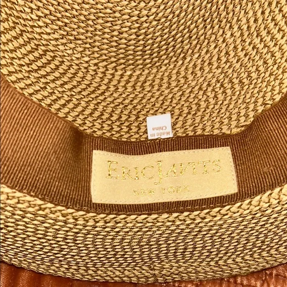 Eric Javits Squishee Bayou Fedora Woven hat in Peanut - Picture 2 of 12